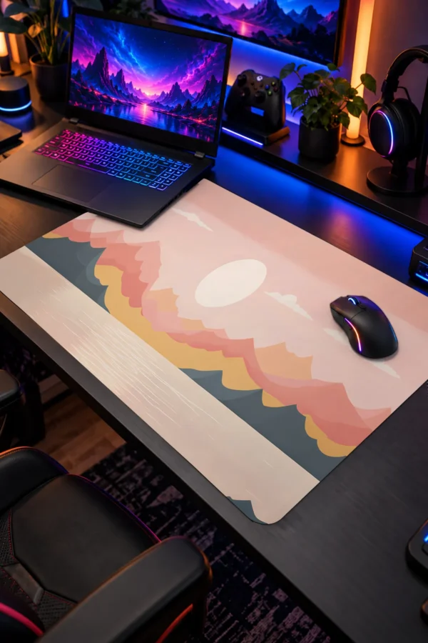 Peach Horizon 60x40 Gaming Mousepad Peach Horizon Dizüstü Gaming Mousepad