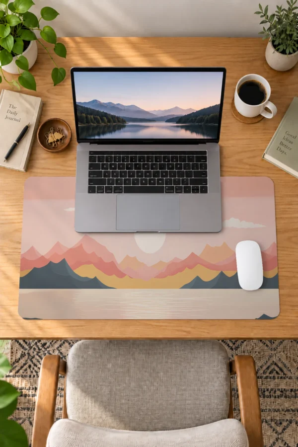 Peach Horizon 60x40 Gaming Mousepad Peach Horizon Dizüstü Gaming Mousepad