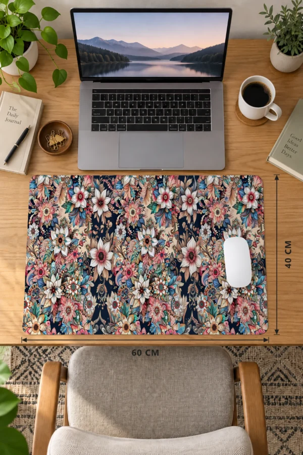 Nocturne Bouquet Dizüstü Gaming Mousepad