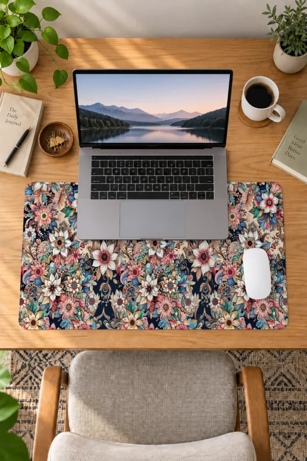 Nocturne Bouquet Dizüstü Gaming Mousepad