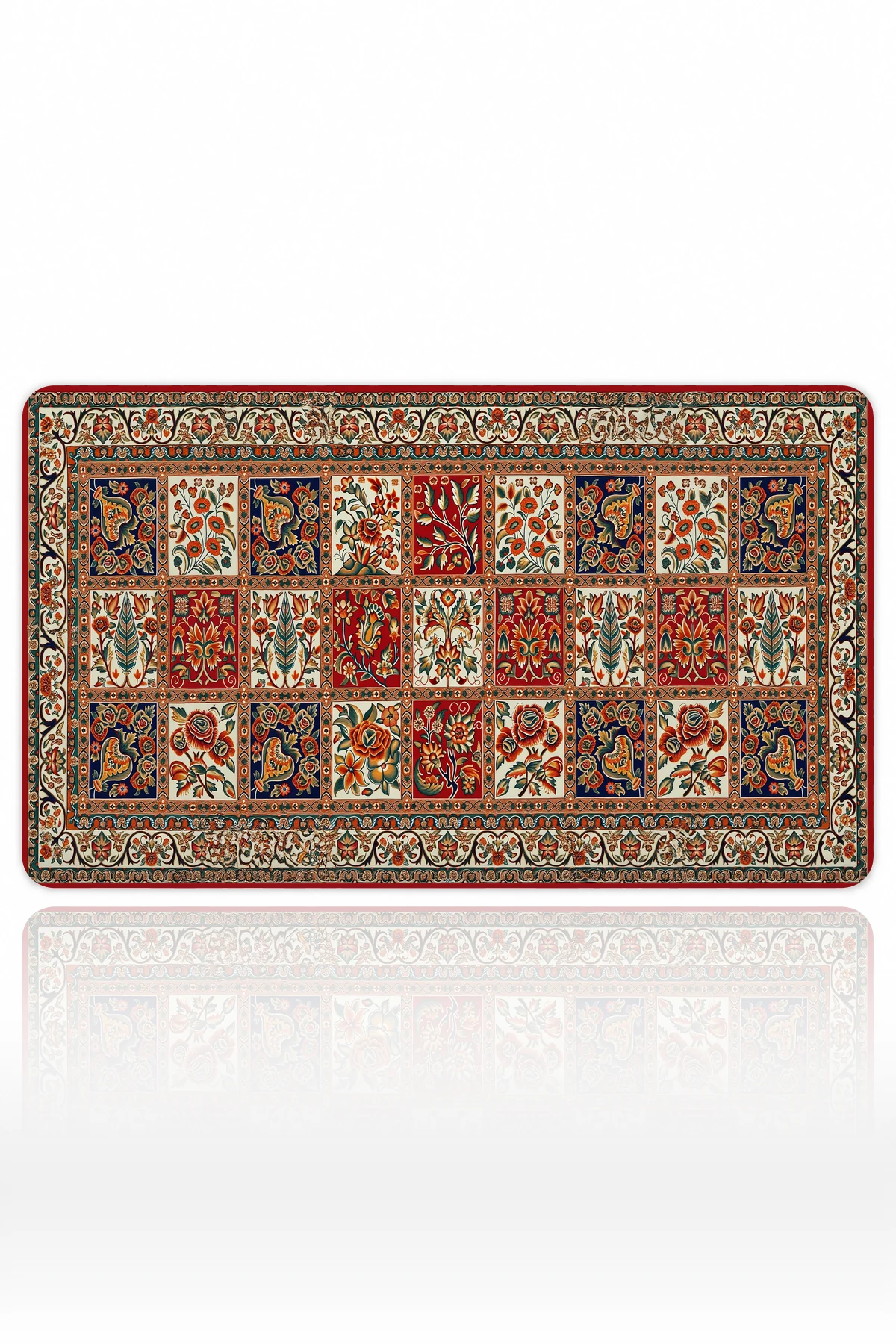 Garden Tile Tapestry Dizüstü Gaming Mousepad