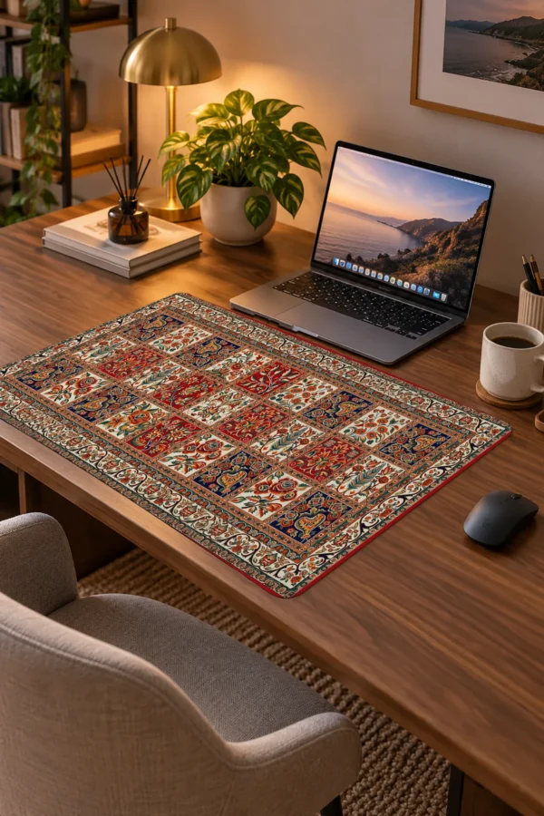Garden Tile Tapestry Dizüstü Gaming Mousepad