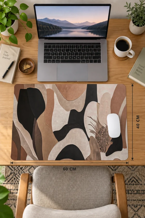 Desert Clay Forms Dizüstü Gaming Mousepad