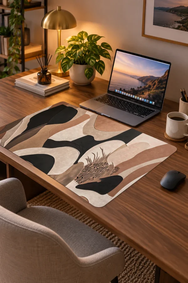 Desert Clay Forms Dizüstü Gaming Mousepad