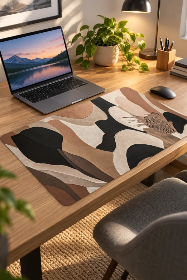 Desert Clay Forms Dizüstü Gaming Mousepad