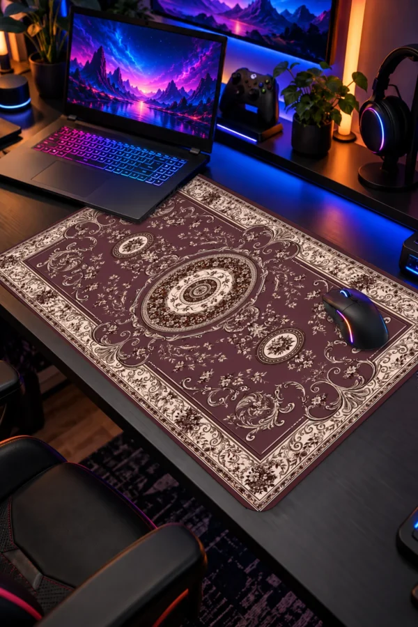 Mocha Baroque 60x40 Gaming Mousepad Mocha Baroque Dizüstü Gaming Mousepad