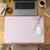 Blush Petal Branch Dizüstü Gaming Mousepad