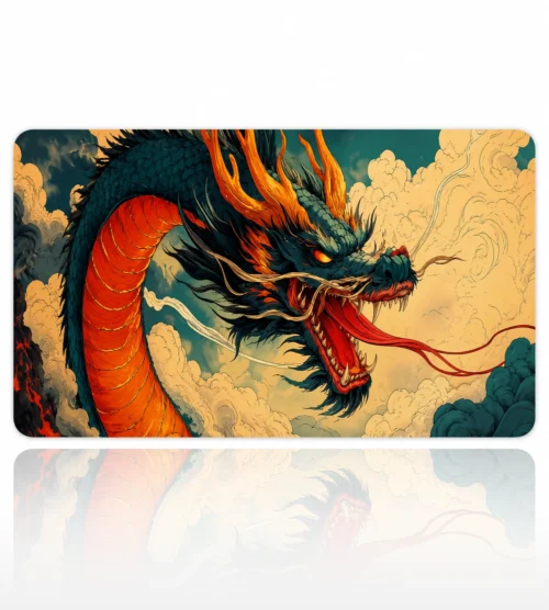 Amber Cloud Wyrm 60x40 Gaming Mousepad Amber Cloud Wyrm Dizüstü Gaming Mousepad