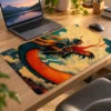 Amber Cloud Wyrm 60x40 Gaming Mousepad Amber Cloud Wyrm Dizüstü Gaming Mousepad