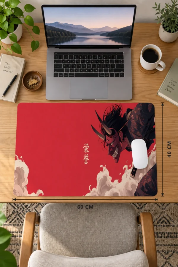 Crimson Oni Leap Dizüstü Gaming Mousepad