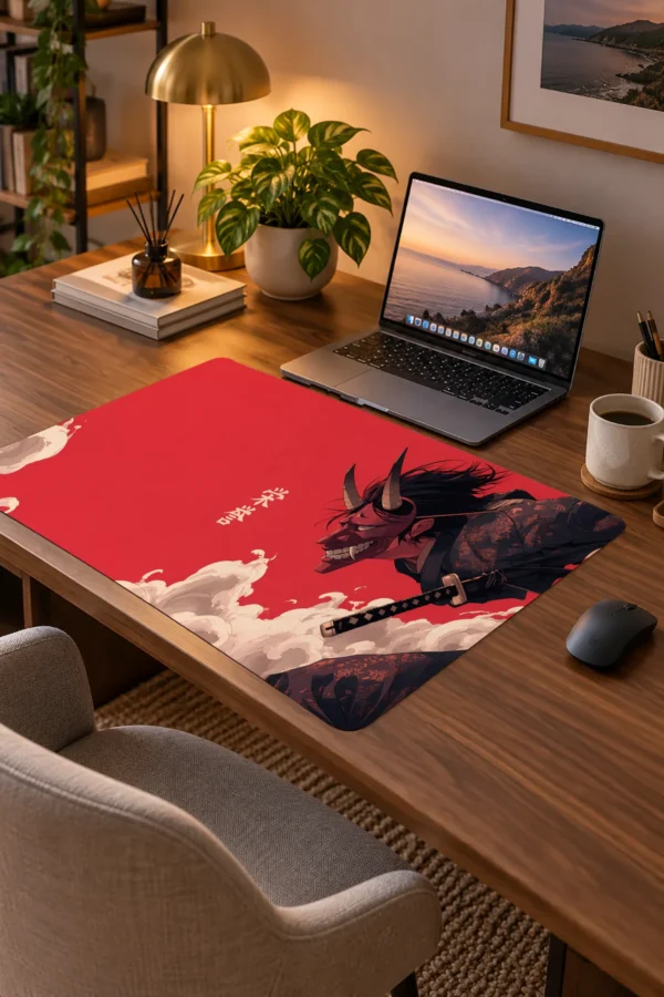 Crimson Oni Leap Dizüstü Gaming Mousepad