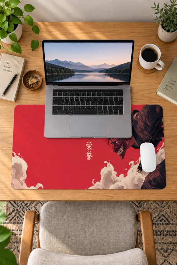 Crimson Oni Leap Dizüstü Gaming Mousepad