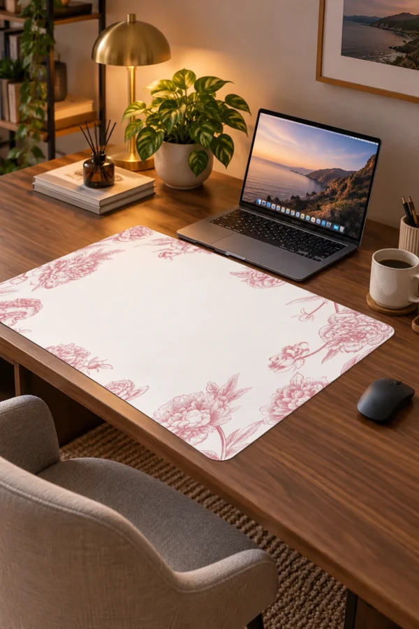 Peony Whisper 60x40 Gaming Mousepad Peony Whisper Dizüstü Gaming Mousepad