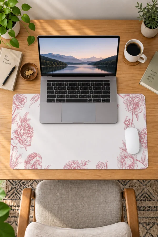 Peony Whisper 60x40 Gaming Mousepad Peony Whisper Dizüstü Gaming Mousepad