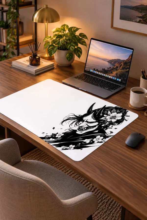 Pale Hannya Bloom Dizüstü Gaming Mousepad