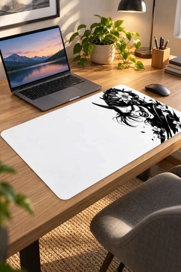 Pale Hannya Bloom Dizüstü Gaming Mousepad