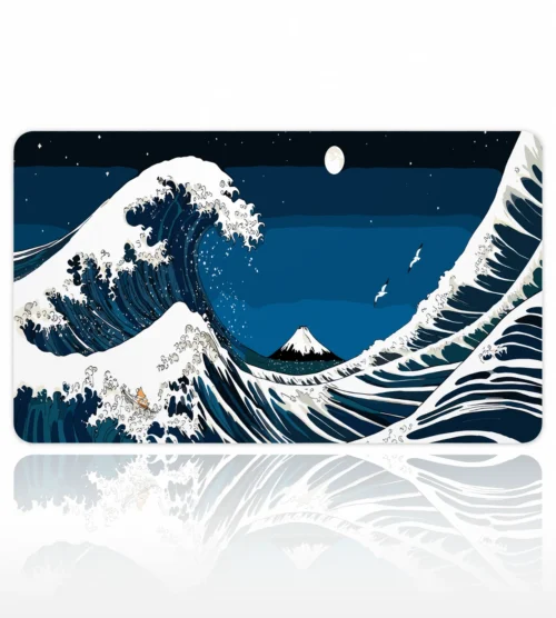 Kanagawa Night 60x40 Gaming Mousepad Kanagawa ETSY-52 Dizüstü Gaming Mousepad