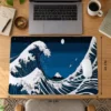 Kanagawa Night 60x40 Gaming Mousepad Kanagawa ETSY-52 Dizüstü Gaming Mousepad