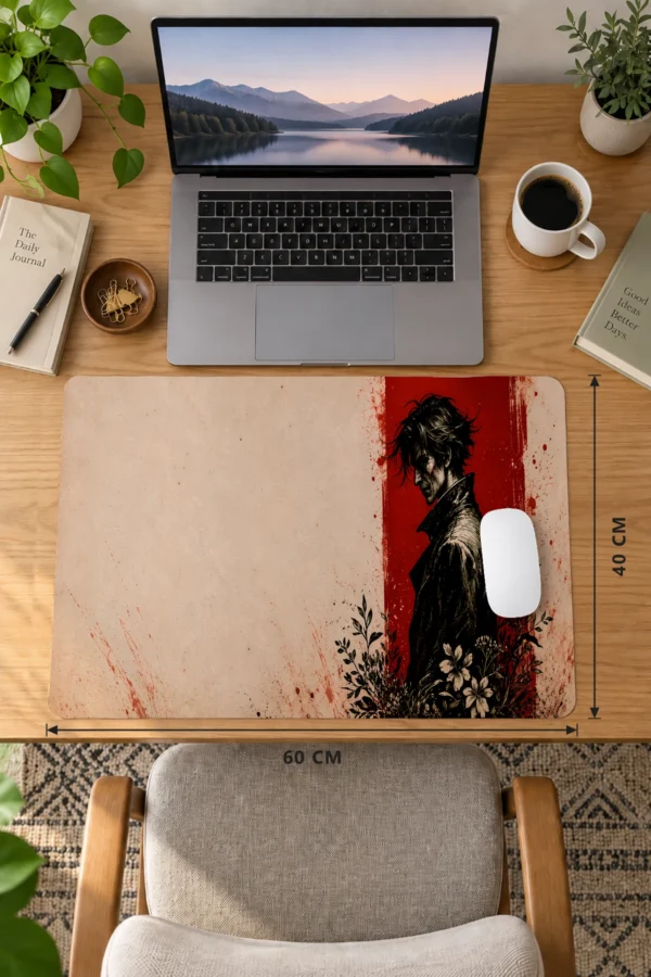 Crimson Wanderer Dizüstü Gaming Mousepad