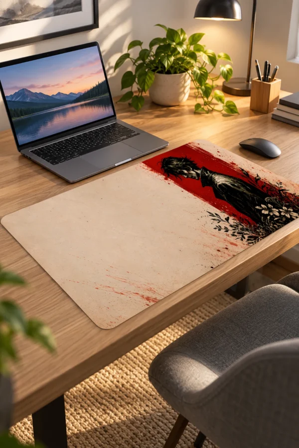 Crimson Wanderer Dizüstü Gaming Mousepad