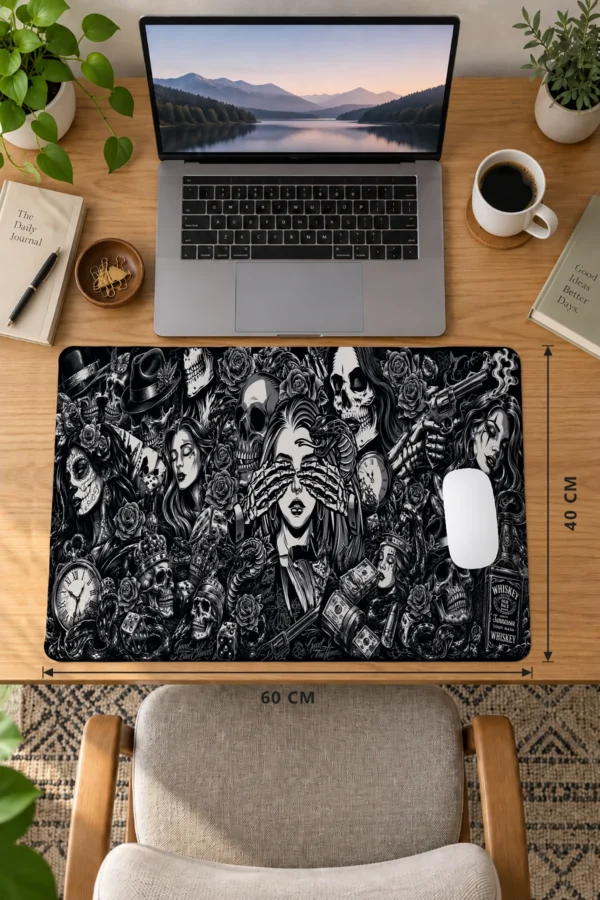 Sinner’s Deck Dizüstü Gaming Mousepad
