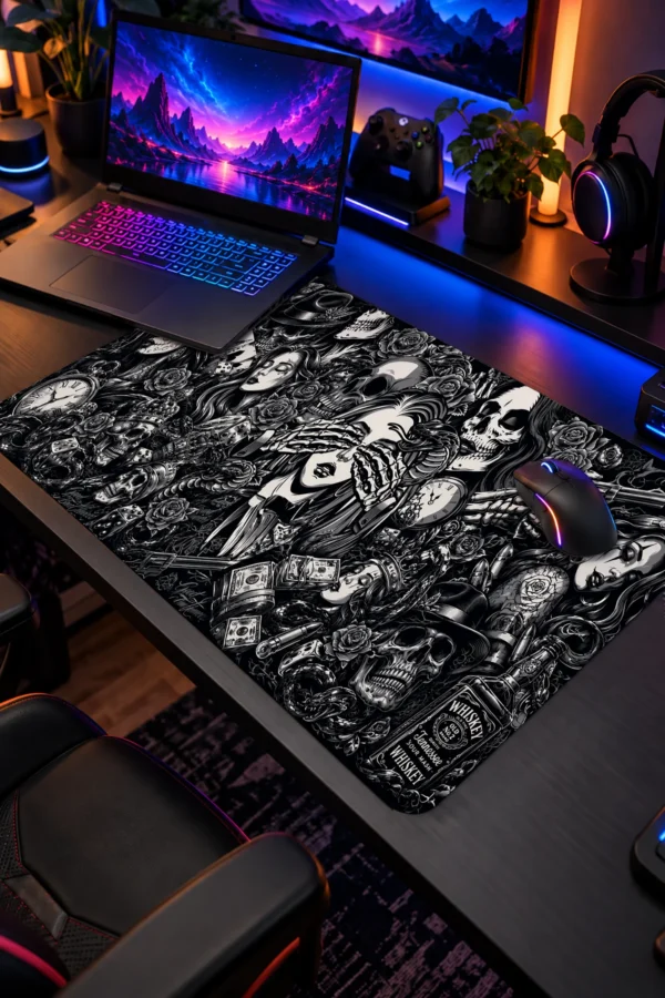 Sinner’s Deck Dizüstü Gaming Mousepad