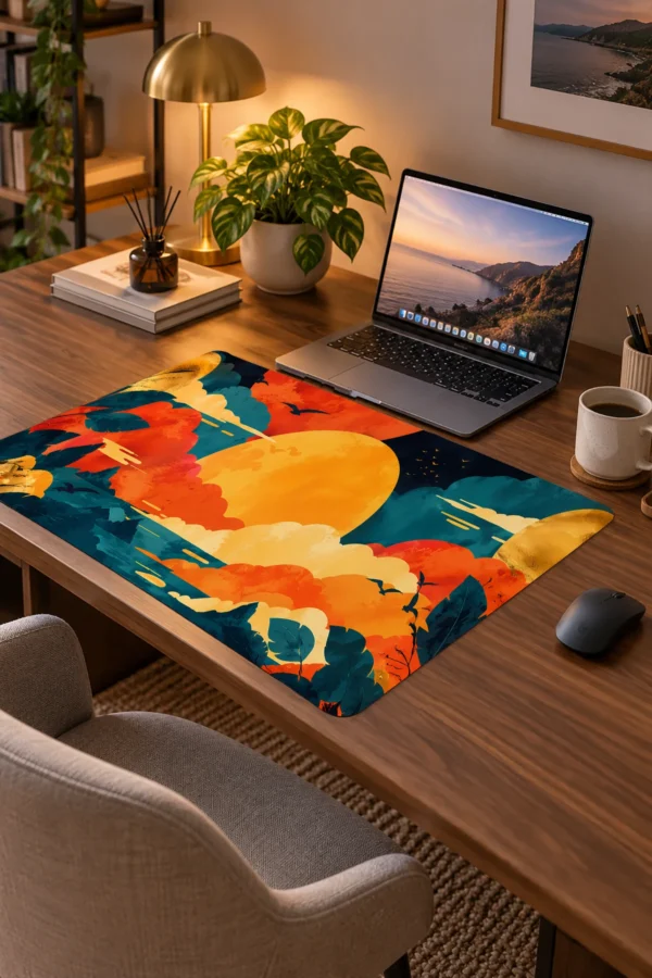Ember Tide Sunset Dizüstü Gaming Mousepad