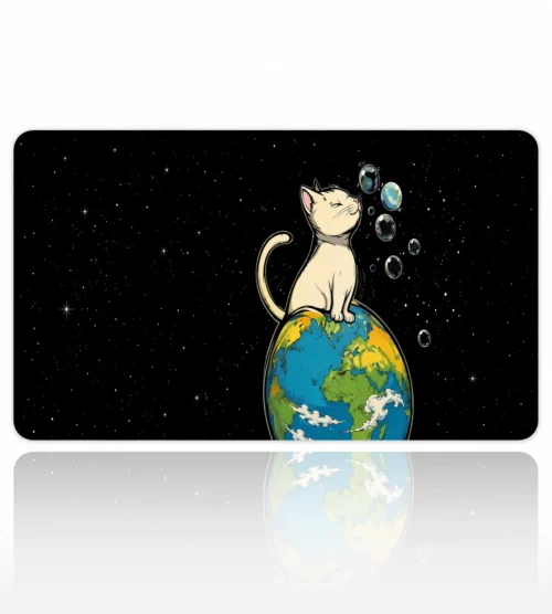 Cosmic Whiskers 60x40 Gaming Mousepad Cosmic Whiskers Dizüstü Gaming Mousepad