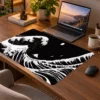 Kanagawa Black&White 60x40 Gaming Mousepad Kanagawa ETSY-53 Dizüstü Gaming Mousepad