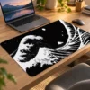 Kanagawa Black&White 60x40 Gaming Mousepad Kanagawa ETSY-53 Dizüstü Gaming Mousepad