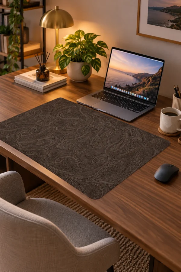 Cocoa Paisley Dizüstü Gaming Mousepad