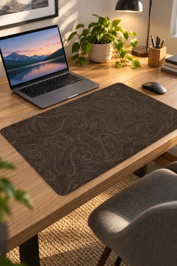 Cocoa Paisley Dizüstü Gaming Mousepad
