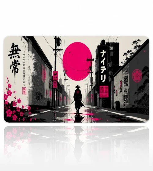 Magenta Ronin Alley 60x40 Gaming Mousepad Magenta Ronin Alley Dizüstü Gaming Mousepad