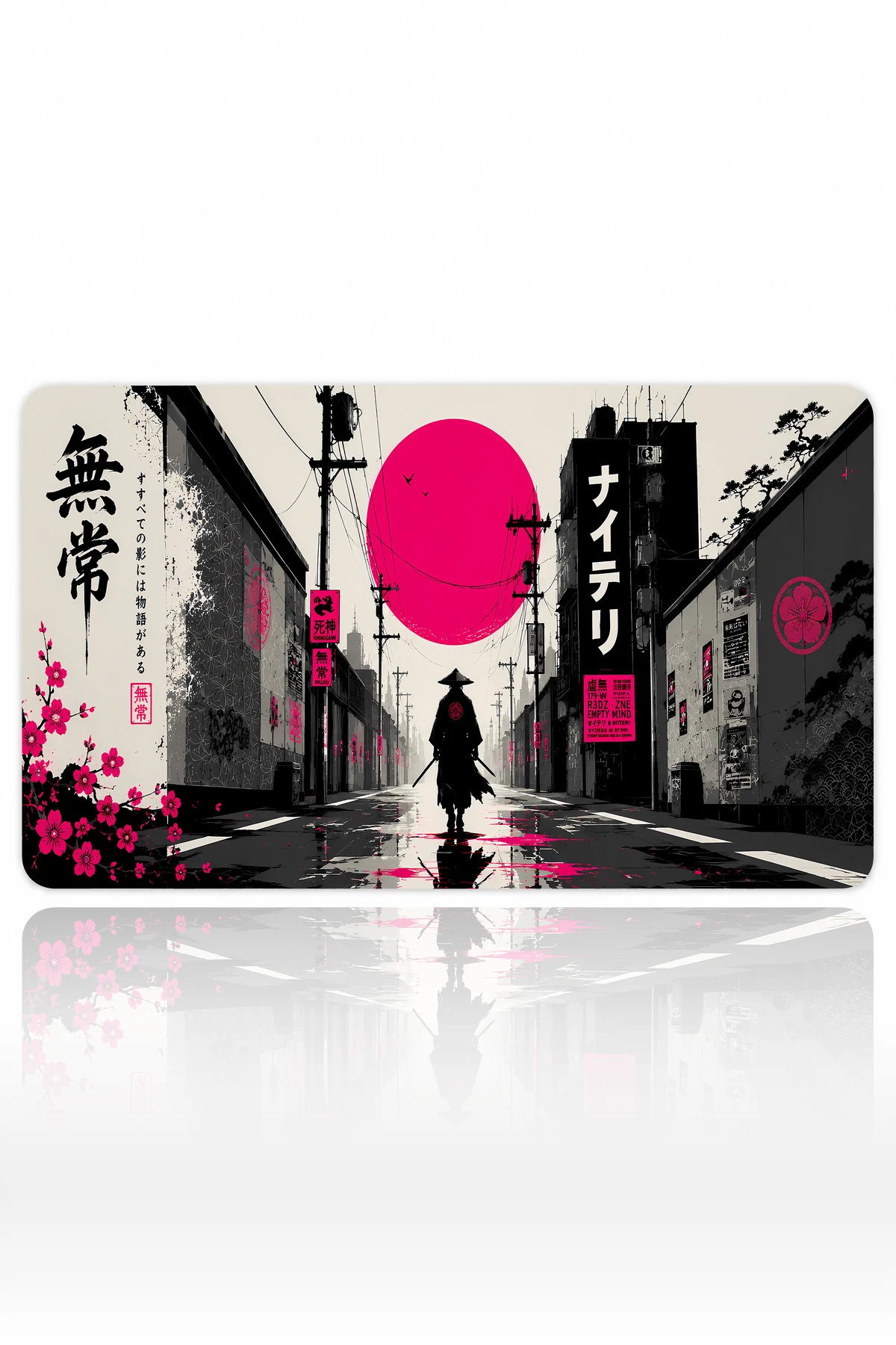 Magenta Ronin Alley 60x40 Gaming Mousepad Magenta Ronin Alley Dizüstü Gaming Mousepad