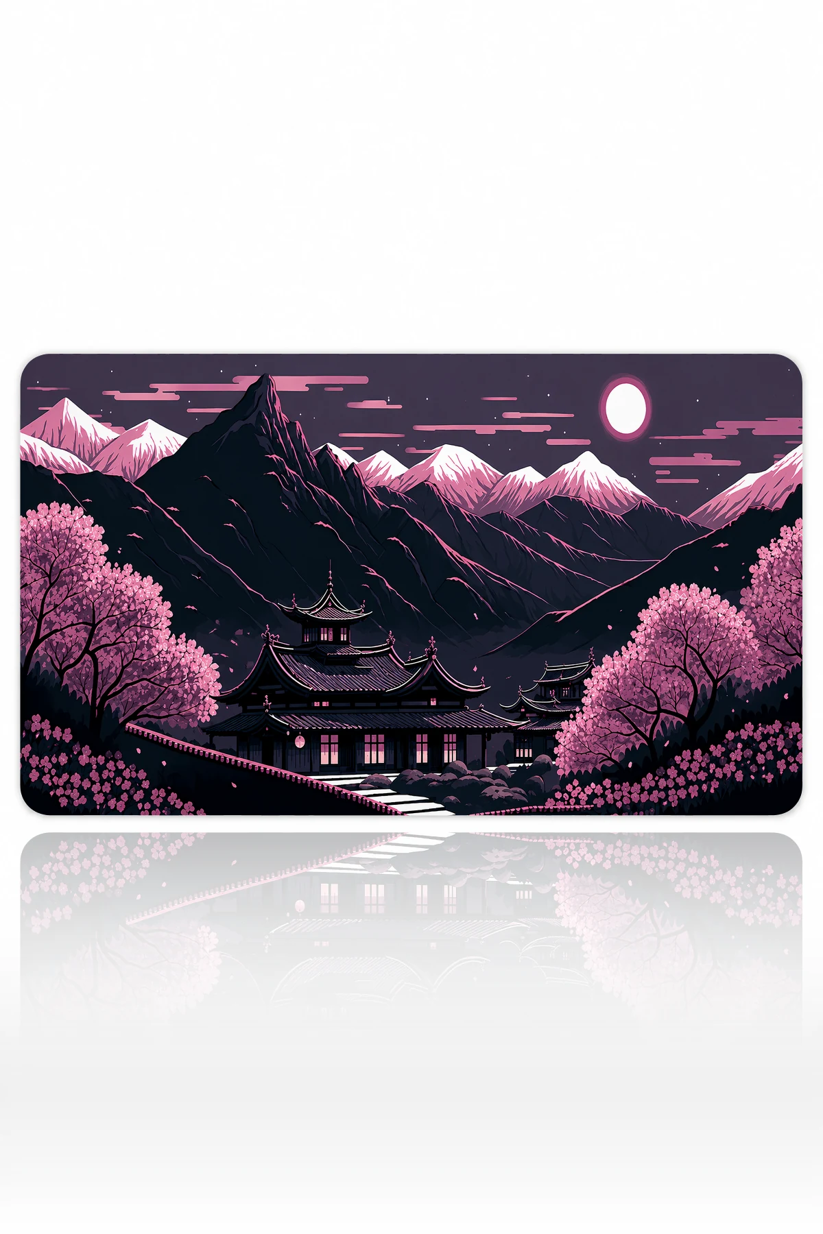 Twilight Shrine Blossom 60x40 Gaming Mousepad Twilight Shrine Blossom Dizüstü Gaming Mousepad