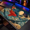 Golden Koi Tide Dizüstü Gaming Mousepad