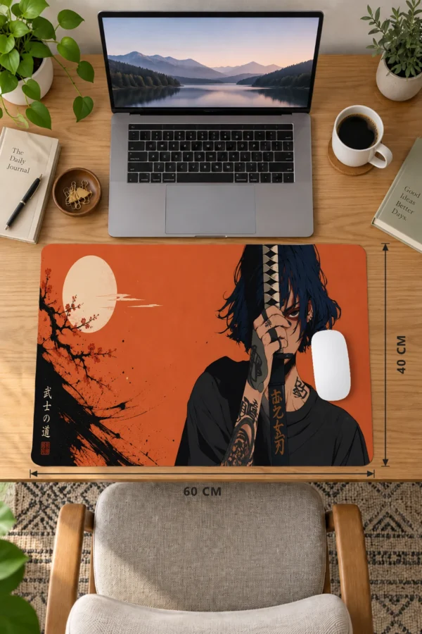 Rust Moon Ronin Dizüstü Gaming Mousepad