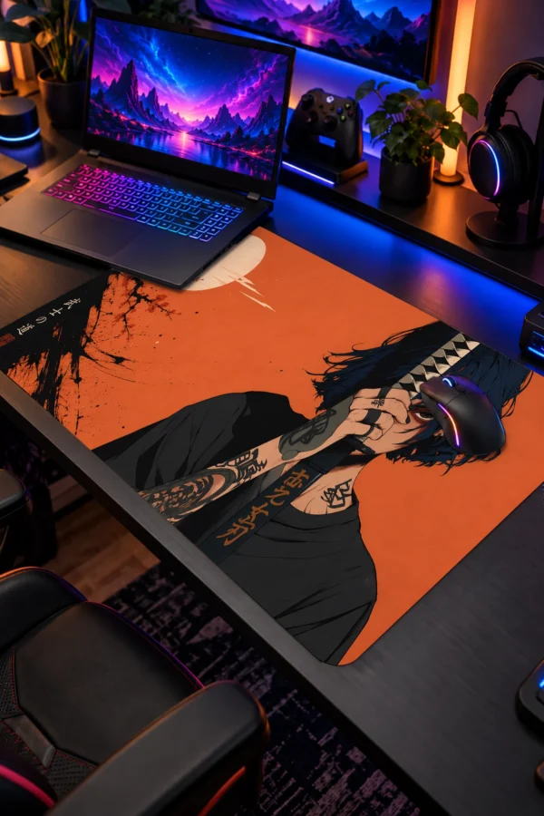 Rust Moon Ronin Dizüstü Gaming Mousepad