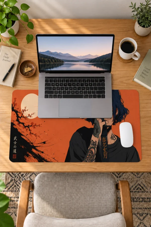 Rust Moon Ronin Dizüstü Gaming Mousepad