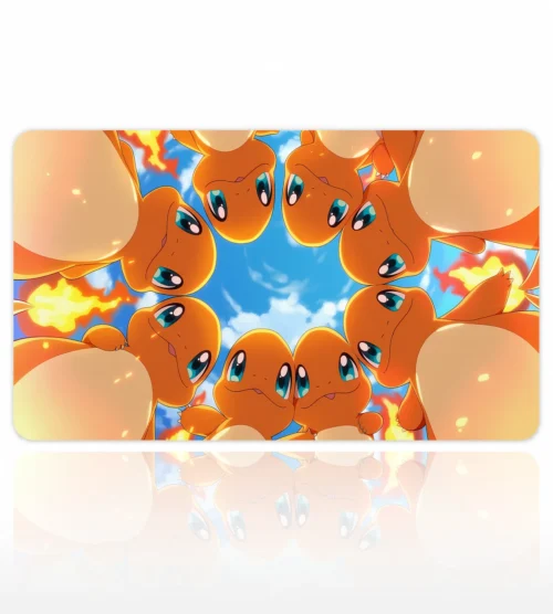 Flame Circle Sky 60x40 Gaming Mousepad Flame Circle Sky Dizüstü Gaming Mousepad