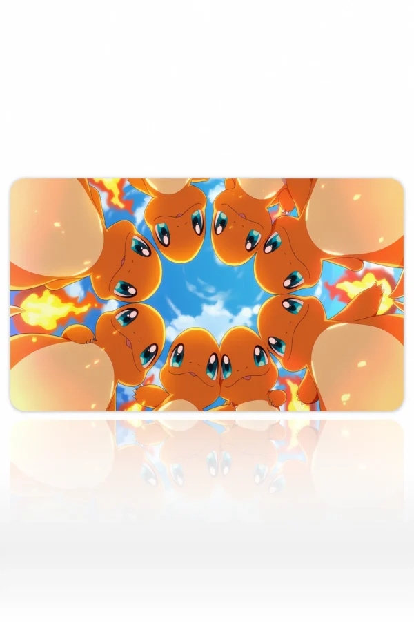 Flame Circle Sky Dizüstü Gaming Mousepad