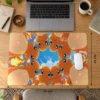 Flame Circle Sky Dizüstü Gaming Mousepad