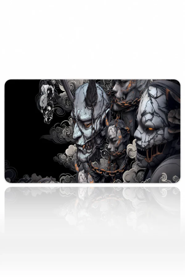 Chained Stone Demons 60x40 Gaming Mousepad Chained Stone Demons Dizüstü Gaming Mousepad