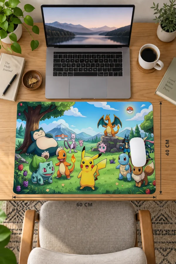 Meadow Companions 60x40 Gaming Mousepad Meadow Companions Dizüstü Gaming Mousepad