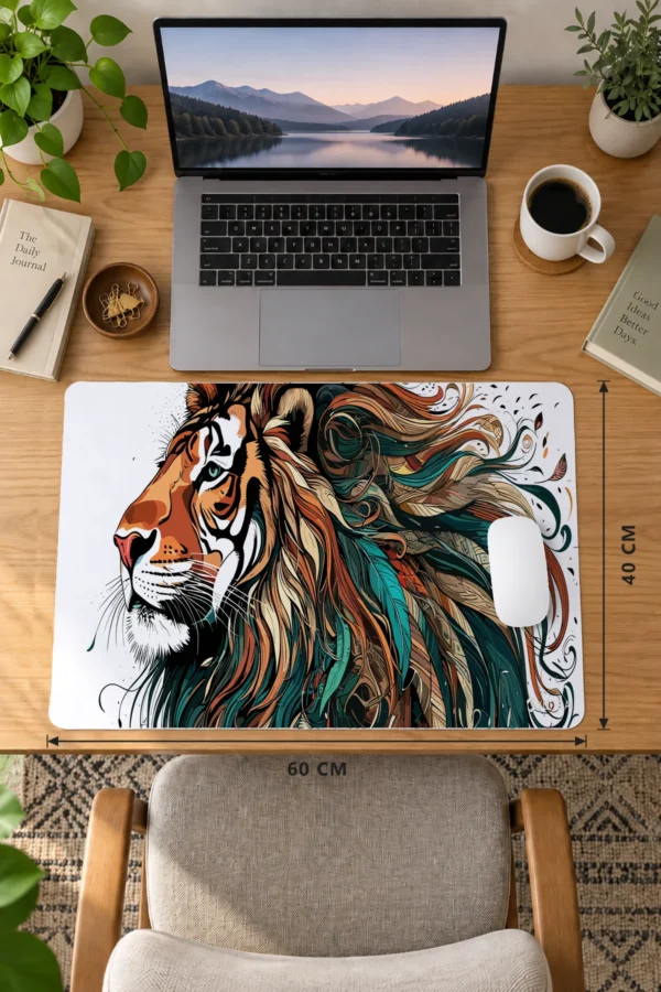 Jungle Monarch 60x40 Gaming Mousepad Jungle Monarch Dizüstü Gaming Mousepad