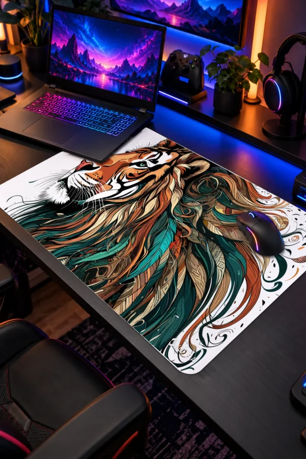 Jungle Monarch 60x40 Gaming Mousepad Jungle Monarch Dizüstü Gaming Mousepad