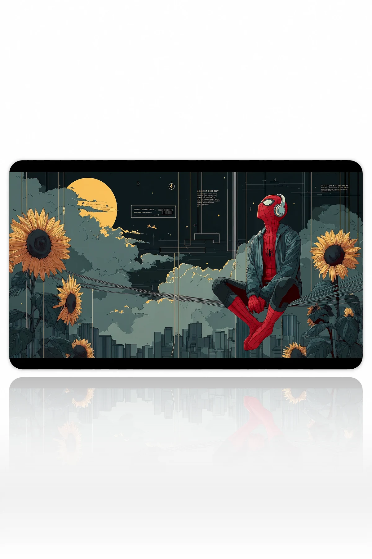 Sunflower Vigil 60x40 Gaming Mousepad Sunflower Vigil Dizüstü Gaming Mousepad