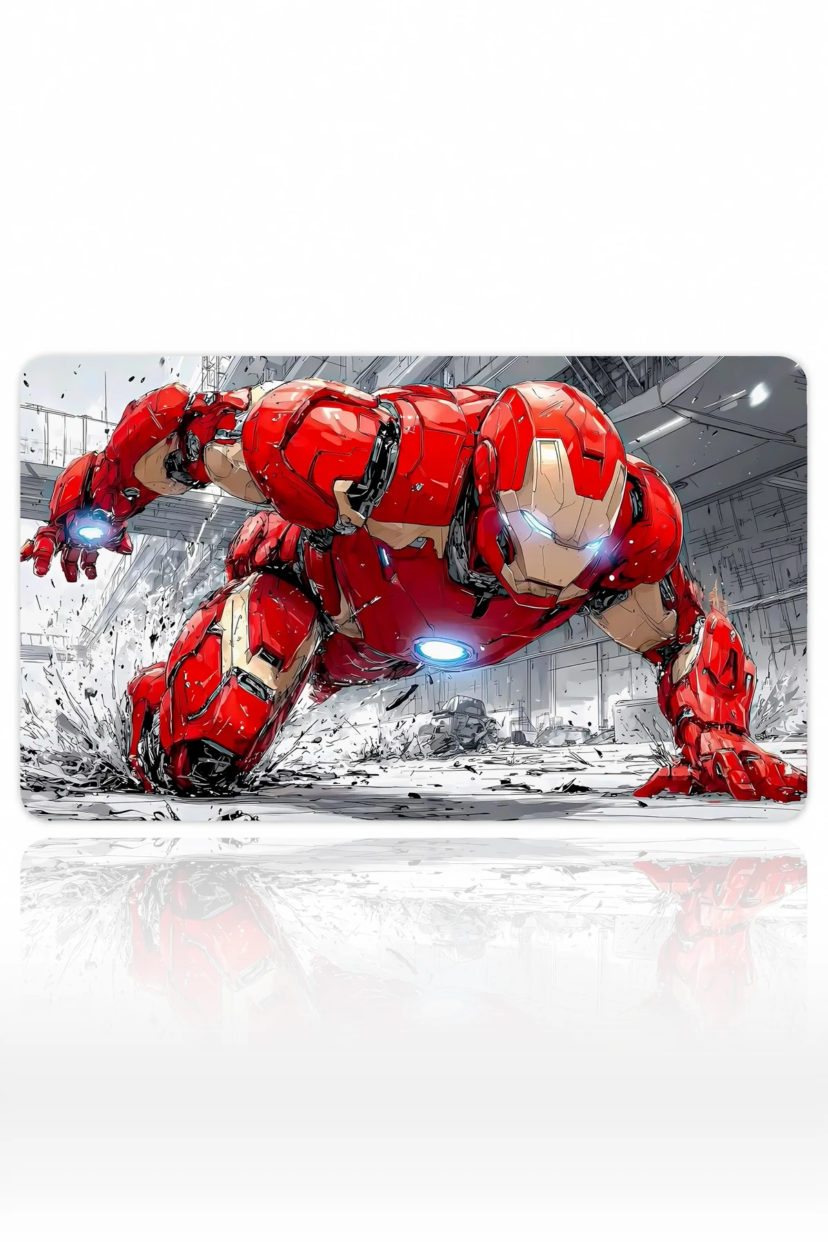 Crimson Alloy Strike 60x40 Gaming Mousepad Crimson Alloy Strike Dizüstü Gaming Mousepad