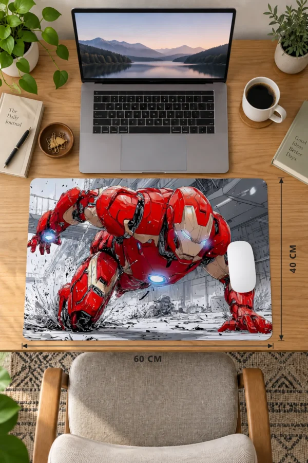 Crimson Alloy Strike 60x40 Gaming Mousepad Crimson Alloy Strike Dizüstü Gaming Mousepad