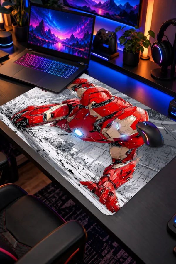 Crimson Alloy Strike 60x40 Gaming Mousepad Crimson Alloy Strike Dizüstü Gaming Mousepad